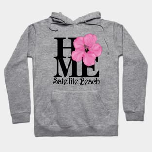 HOME Satellite Beach Pink Hibiscus Hoodie